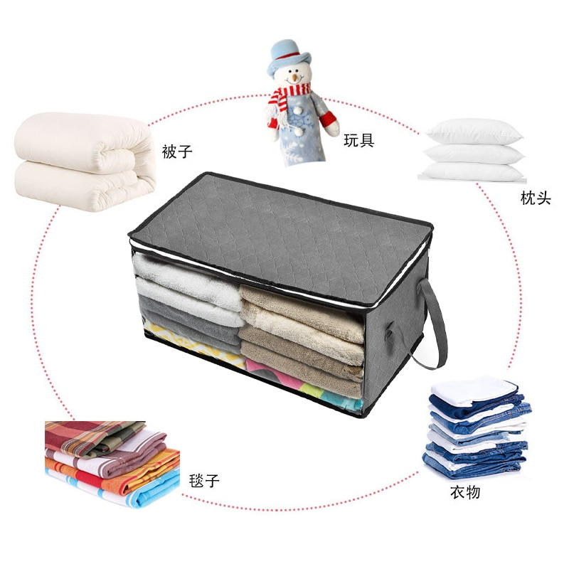 Kokkupandav lohutav hoiukott Kodumajapidamises kasutatav tolmukindel laustekk hoiukott riiete hoiukarp Rinnahoidja sokid riidekapi korraldaja