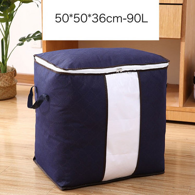 Neaustinis laikymo krepšys Buitinės antklodės laikymo dėžutės Tvarkyklės drabužiams Spintos Tvarkyklės Krepšiai Drėgmei atsparus dulkėms
