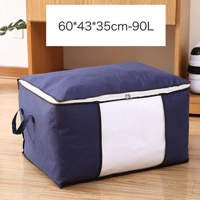 Neaustinis laikymo krepšys Buitinės antklodės laikymo dėžutės Tvarkyklės drabužiams Spintos Tvarkyklės Krepšiai Drėgmei atsparus dulkėms