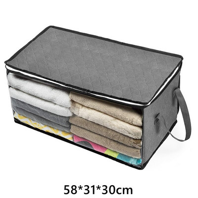 Neaustinis laikymo krepšys Buitinės antklodės laikymo dėžutės Tvarkyklės drabužiams Spintos Tvarkyklės Krepšiai Drėgmei atsparus dulkėms