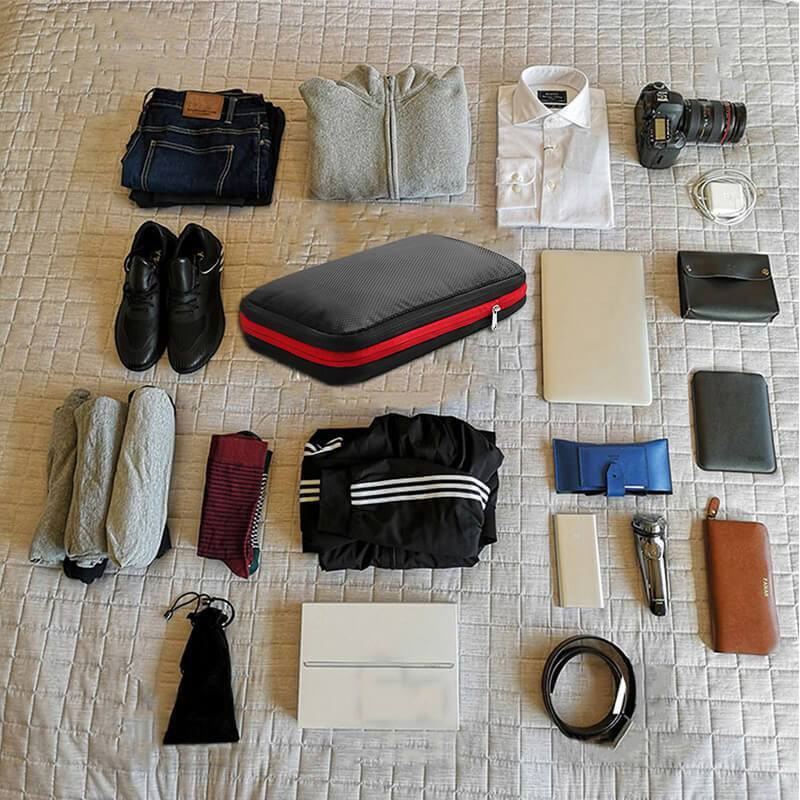 Višenamjenska torba Brza praktična torba za pohranu Najlonska dvoslojna Zabavna putna torbica za kompresiju Prijenosni organizator Torbe Razvrstavanje