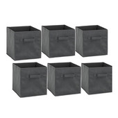 Neaustinė laikymo dėžutės sulankstomas laikiklis su rankena namų spintelei