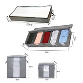 Geantă de depozitare pentru pilota extra mare, cutie de depozitare pentru fereastră vizibilă rezistentă la praf și umiditate, cu capac, cutie pliabilă pentru depozitarea hainelor