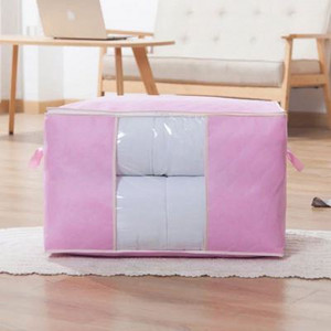 Geantă de depozitare pentru pilota extra mare, cutie de depozitare pentru fereastră vizibilă rezistentă la praf și umiditate, cu capac, cutie pliabilă pentru depozitarea hainelor
