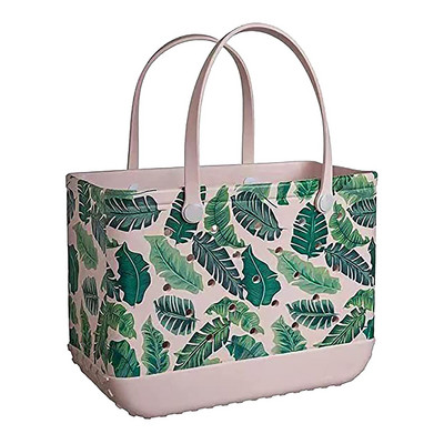 Geantă de plajă extra mare Coș EVA de vară pentru femei Geantă de plajă din silicon cu găuri Geanta respirabilă Coș de depozitare pentru cumpărături