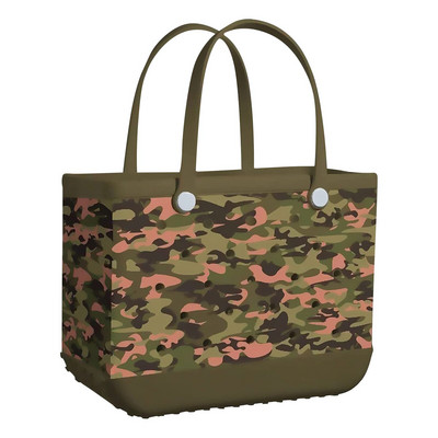 Geantă de plajă extra mare Coș EVA de vară pentru femei Geantă de plajă din silicon cu găuri Geanta respirabilă Coș de depozitare pentru cumpărături