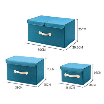 Ντουλάπα Φορητό Πτυσσόμενο Κουτί Αποθήκευσης Σπίτι Διάφορα Κάτω από το Κρεβάτι Φινίρισμα Κουτί Αποθήκευσης Πτυσσόμενα Ρούχα Κουτί αποθήκευσης Αδιάβροχο