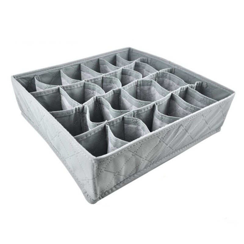 3 bucăți de cutii de depozitare nețesute pentru șosete cu șnur, pantaloni scurți, lenjerie intima, sutiene, sertare cu capac, separator, organizator pentru lenjerie