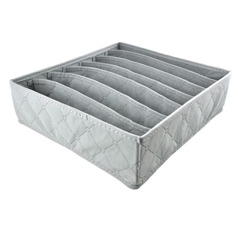 3 bucăți de cutii de depozitare nețesute pentru șosete cu șnur, pantaloni scurți, lenjerie intima, sutiene, sertare cu capac, separator, organizator pentru lenjerie