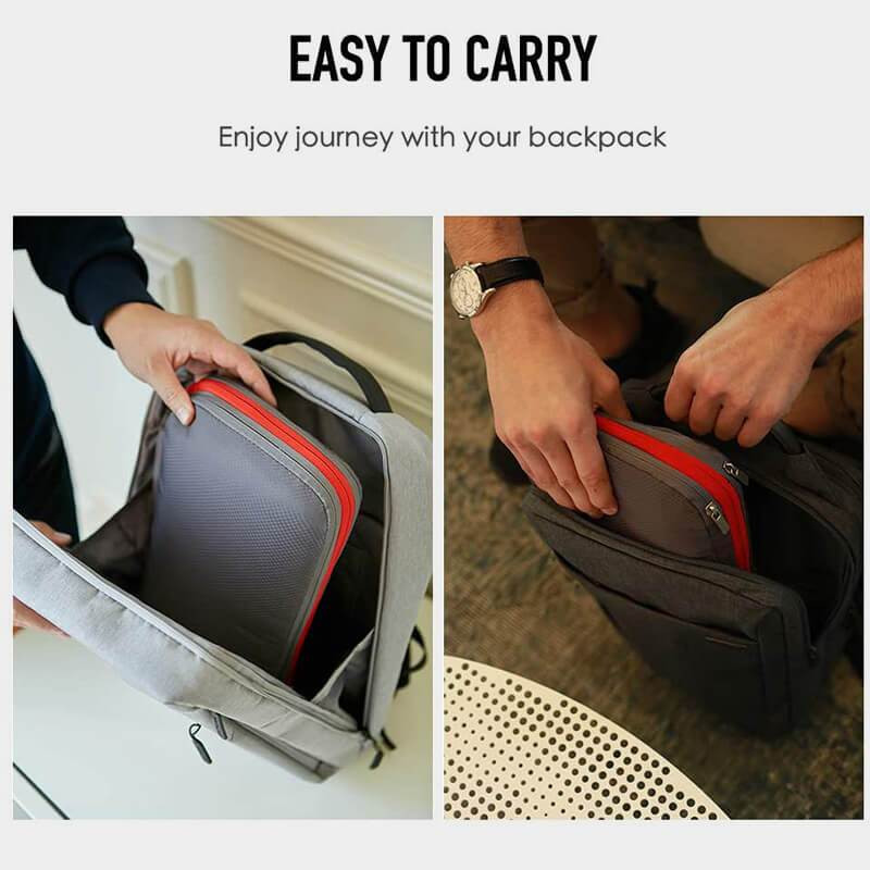 Husă de compresie de călătorie distractivă Geantă de depozitare rapidă, convenabilă, din nailon, cu două straturi, organizatoare portabile, pungi multifuncționale de sortare