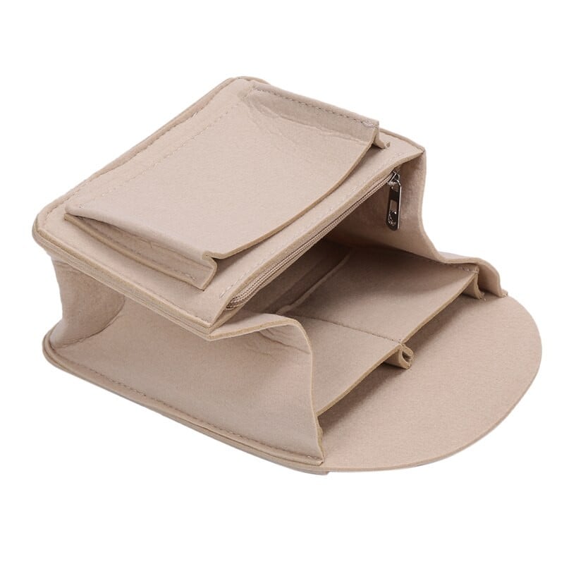 Veltinis kuprinės įdėklas Tvarkyklės laikymo krepšys Universalus krepšys krepšyje Vyrams Moterų pečių krepšiai Rankinių laikikliai