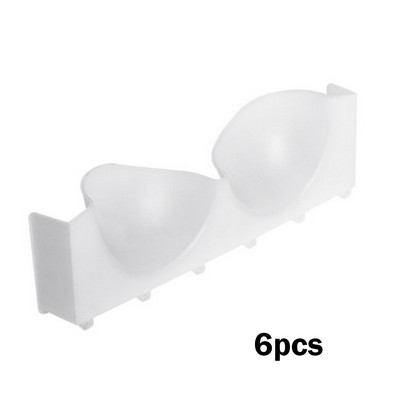 6db/Lot Closet Melltartó rendszerező Ruhásszekrény Női melltartó tartó Műanyag melltartó formát tartó fiókos tároló rendszerező 24*34cm