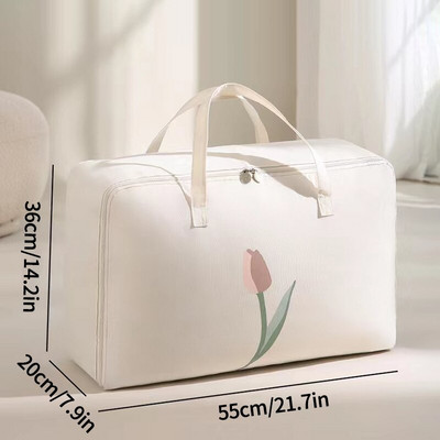 Geantă mare de depozitare a hainelor Organizator dulap Oxford Geantă matlasată pliabilă Pătură rezistentă la apă Organizator plapumă Organizator dulap