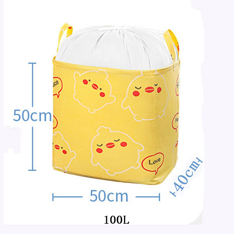 140 literes nagy húzózsinór tároló táska ruhák csomagoló játékok csomagoló táska paplan szekrény ruházat csomagtartó táska párna takaró rendszerező