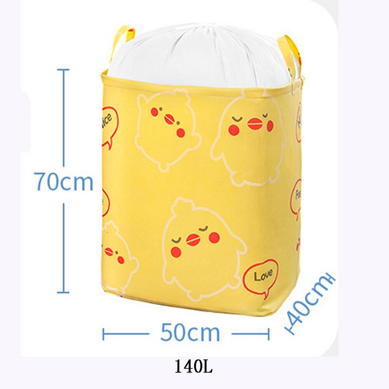 140 literes nagy húzózsinór tároló táska ruhák csomagoló játékok csomagoló táska paplan szekrény ruházat csomagtartó táska párna takaró rendszerező
