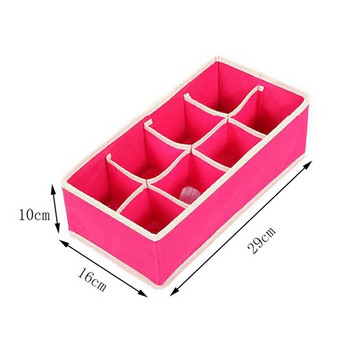 Нов комплект от 4 части бельо сутиен кутия за съхранение червено чекмедже шкаф кутия за съхранение бельо шал чорапи сутиен