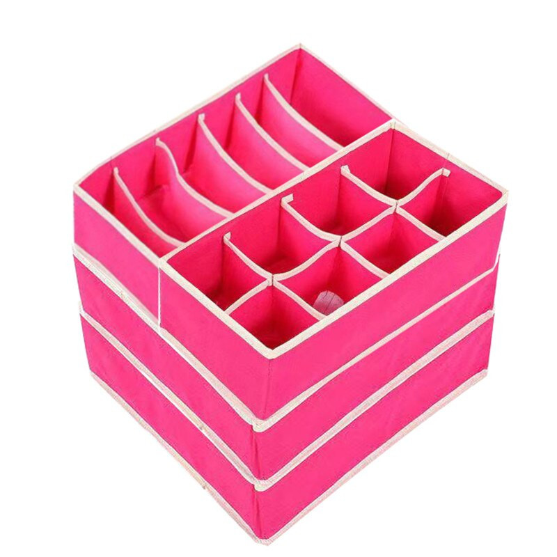 Nou set de 4 piese de lenjerie intima sutien cutie de depozitare dulap roșu cu sertar cutie de depozitare lenjerie intima eșarfă șosete sutien