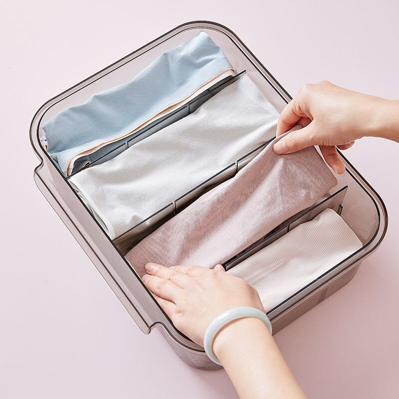 Cutie de depozitare lenjerie de corp Tip sertar Organizator de lenjerie de corp pentru haine Sosete separate Sutien Depozitare Sertar Dulap dulap Organizator