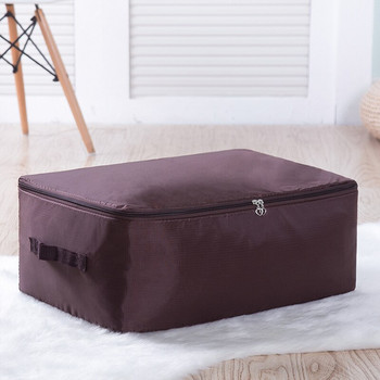 Най-продаваните домакински предмети в модерен прост стил Оксфорд Плат Голяма чанта за съхранение на юргани Чанта за дрехи Довършителна чанта Чанта за юргани