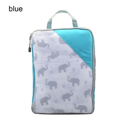 1 buc/4 buc cub de compresie geanta de depozitare din nailon, organizator pliabil, geanta durabila pentru bagaje de calatorie, comert cu ridicata pentru pantofi haine