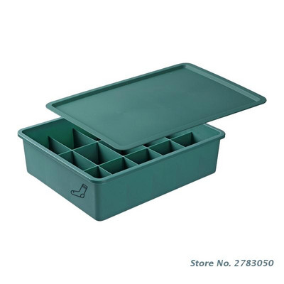 Κουτί αποθήκευσης εσωρούχων με κάλτσες διαμέρισμα με καπάκι Σουτιέν παντελόνι Οργάνωση για ντουλάπα υπνοδωματίου στο σπίτι Οργάνωση ντουλάπας