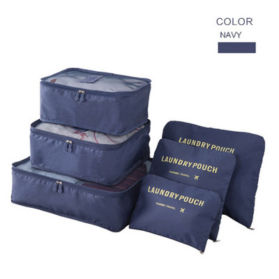 Putna torba za pohranu Set za odjeću Uredan organizator Ormar Kofer torbica Pakiranje Cube Travel Organizer torbica bolsa nepropusna