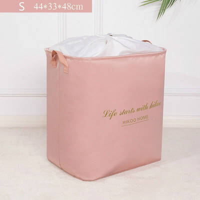 Geantă de depozitare pentru haine cu șnur pliabil de mare capacitate, sub pat, cuvertură, pernă, dulap, organizator, pungă rezistentă la praf.