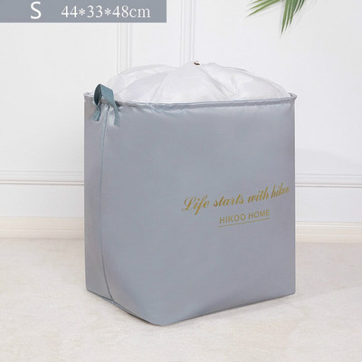 Geantă de depozitare pentru haine cu șnur pliabil de mare capacitate, sub pat, cuvertură, pernă, dulap, organizator, pungă rezistentă la praf.