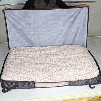Долна част на леглото в японски стил Чанта за довършителни работи с юргани Голям капацитет Запечатана чанта за домашни разни вещи Полиестерна влагоустойчива чанта за съхранение