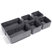 6 buc. Cutii de depozitare pentru lenjerie de corp