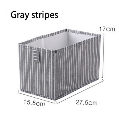 Sulankstoma apatinių drabužių laikymo dėžutė neaustinių drabužių žaislų laikymo dėžutė, taupanti vietą drabužių spintos stalčiaus apdailai