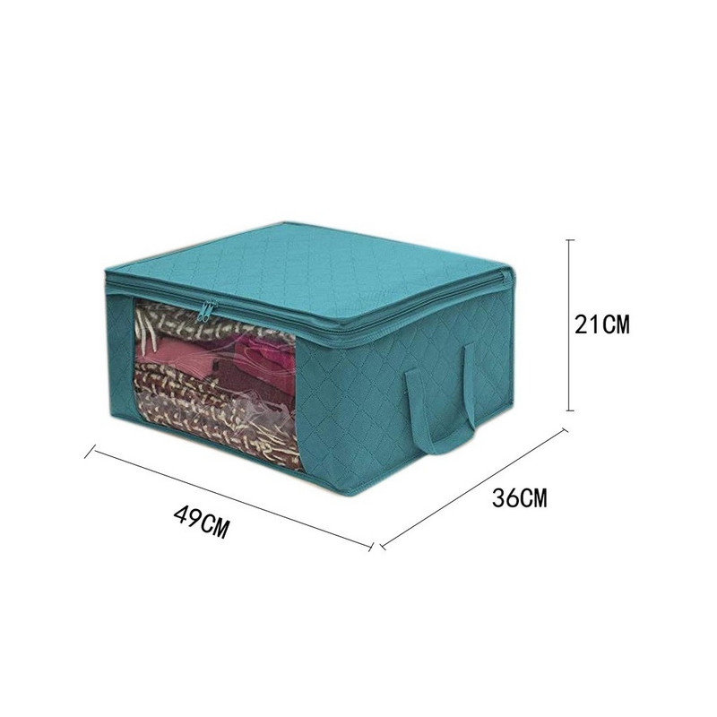 3PC Clothing Ormar Organizator Torba Odjeća Pokrivač Poplun Ormar Kutija Torba Kućna Sklopiva Organizacija Za Skladištenje Pranje Otporan na vlagu