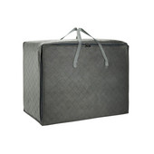 1/2 опаковки Изключително големи чанти за преместване с ципове и дръжки за носене, Устойчива чантичка за съхранение на дрехи Спестяващо място Преместване