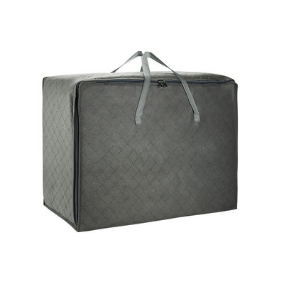 1/2 опаковки Изключително големи чанти за преместване с ципове и дръжки за носене, Устойчива чантичка за съхранение на дрехи Спестяващо място Преместване