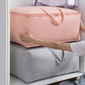 Popluna torba za pohranu odjeće Veliki netkani organizator za garderobu Vreće za prtljagu za odjeću Jednostavan organizator za ormar Prenosivi otporan na prašinu