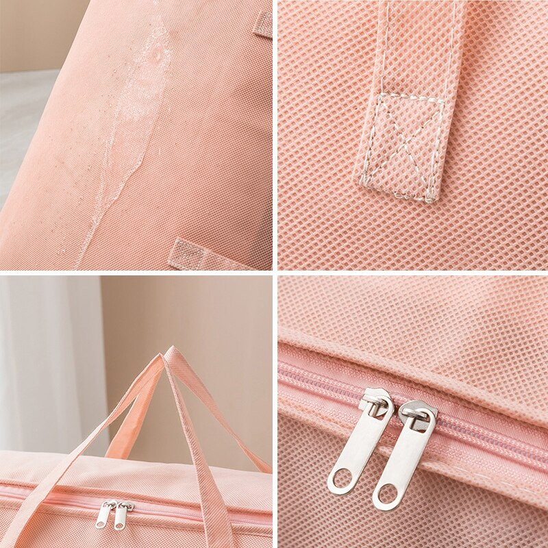 Popluna torba za pohranu odjeće Veliki netkani organizator za garderobu Vreće za prtljagu za odjeću Jednostavan organizator za ormar Prenosivi otporan na prašinu