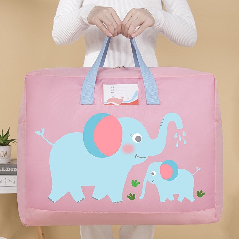 Lasteaia teki hoiukott Oxfordi riidest armas kodu laste pagasi teisaldatav pakkimiskott Kaasaskantav riiete organiseerimiskott