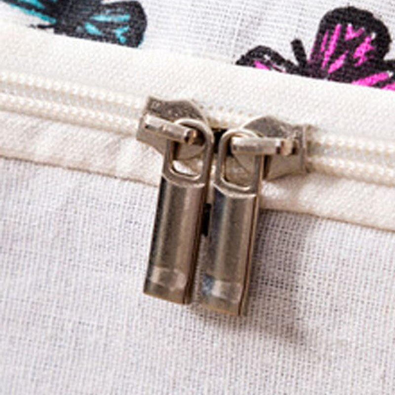 Dulap cu bufniță cu desene animate Organizator de haine, carouri nordice, din bumbac, lenjerie de pat Genți de depozitare rezistente la praf, rezistente la umiditate, lenjerie de pat pentru cămin Pachet Cont.