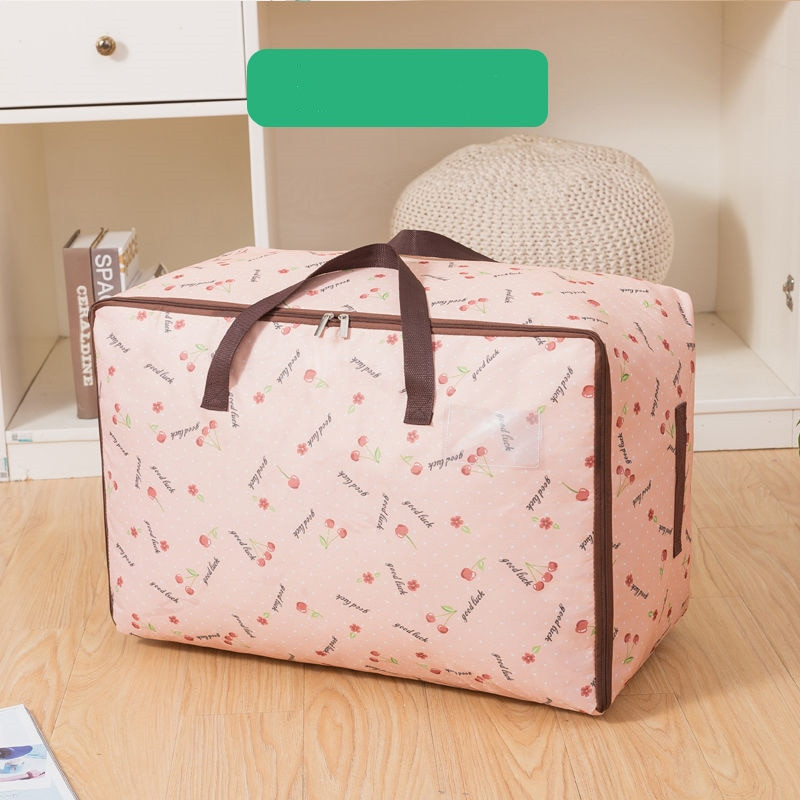 Thicken Oxford Quilt Tárolótáska Otthoni ruhák Kikészítő táska Játék Különféle cikkek Szervező Porálló szekrény Ágyneműtartó Mosható