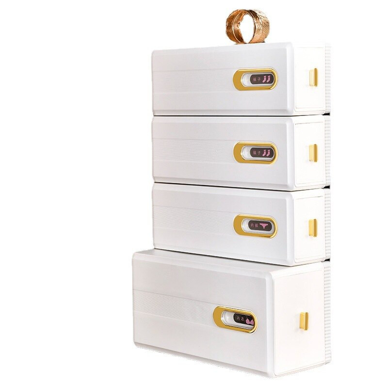 Garderobă, montată pe perete, chiloți, șosete, sertar de depozitare fără pungă, sutiene lipicioase, cravate, organizator de lenjerie de corp, sertar de sortare, cutie de depozitare