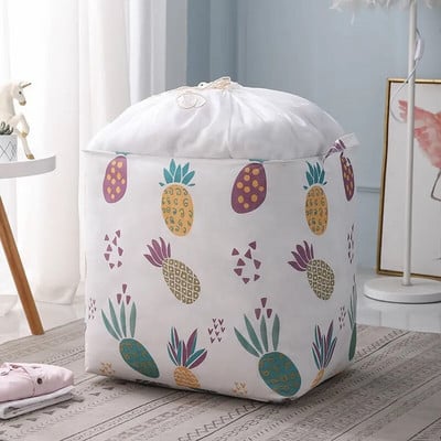 Πολυλειτουργική τσάντα αποθήκευσης παπλωμάτων ρούχων οικιακής χρήσης Μεγάλης χωρητικότητας Καλάθι αποθήκευσης βρώμικων ρούχων Beam Mouth Sundries Τσάντα οργάνωσης