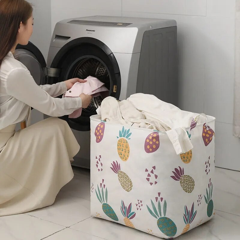 Πολυλειτουργική τσάντα αποθήκευσης παπλωμάτων ρούχων οικιακής χρήσης Μεγάλης χωρητικότητας Καλάθι αποθήκευσης βρώμικων ρούχων Beam Mouth Sundries Τσάντα οργάνωσης