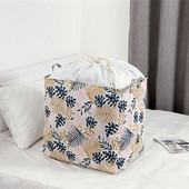 Šiuolaikiniai paprasti lininiai medvilniniai drabužiai, šiukšlės, žaislų laikymo dėžutė, purvini drabužiai, antklodė, atspari dulkėms.