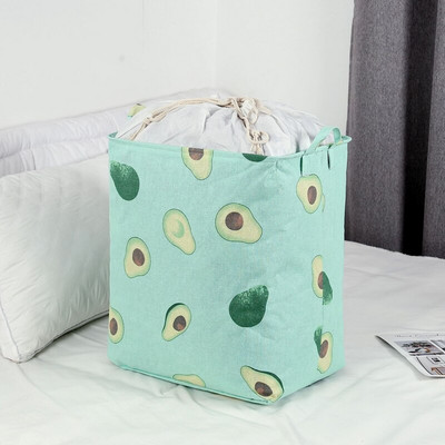 Šiuolaikiniai paprasti lininiai medvilniniai drabužiai, šiukšlės, žaislų laikymo dėžutė, purvini drabužiai, antklodė, atspari dulkėms.