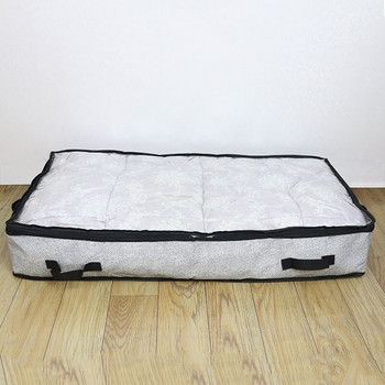 Нетъкана чанта за съхранение на дъното на леглото Кутия за съхранение на дрехи Довършителна чанта Прахоустойчива Влагоустойчива сгъваема домакинска мека чанта