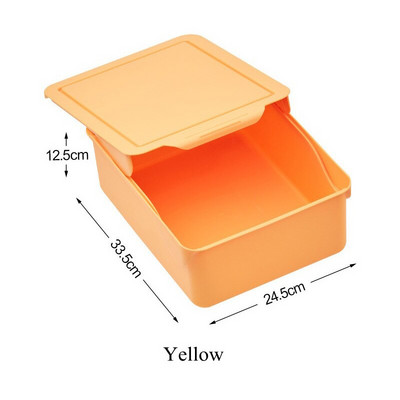 1/10/15 Grid Slide Cover Cutii de depozitare pentru lenjerie de corp cu capac Chiloți Sosete Sutien Sertare Organizator pentru Dulap Dulap Dormitor