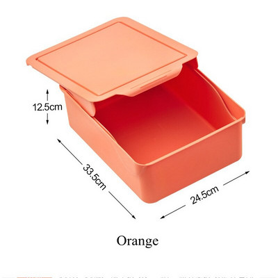 1/10/15 Grid Slide Cover Cutii de depozitare pentru lenjerie de corp cu capac Chiloți Sosete Sutien Sertare Organizator pentru Dulap Dulap Dormitor