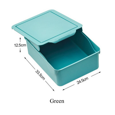 1/10/15 Grid Slide Cover Cutii de depozitare pentru lenjerie de corp cu capac Chiloți Sosete Sutien Sertare Organizator pentru Dulap Dulap Dormitor