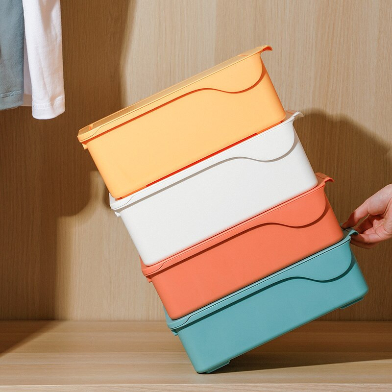 1/10/15 Grid Slide Cover Cutii de depozitare pentru lenjerie de corp cu capac Chiloți Sosete Sutien Sertare Organizator pentru Dulap Dulap Dormitor