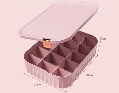 Apatinių drabužių laikymo dėžė Buitinė bendrabučio drabužių spinta kelnaitės kojinės saugojimas artefaktų liemenėlės organizatorius